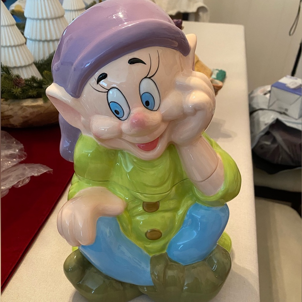 Colorful Ceramic Dwarf Figurine